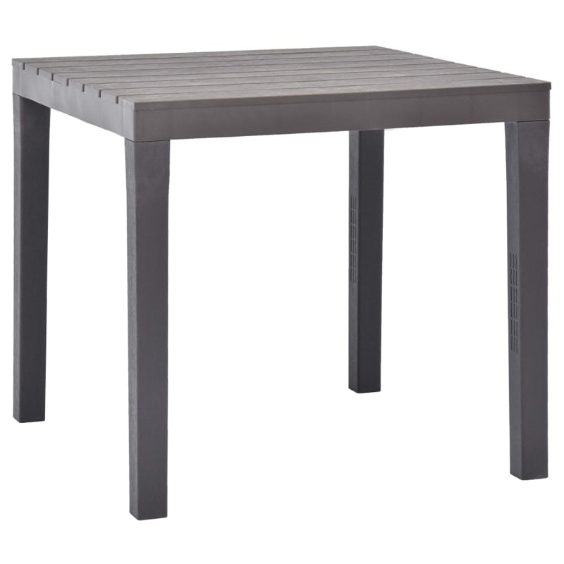 Jewell Plastic Coffee Table, Mocha