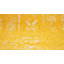 Tapis en polypropylène tissé à la machine Gurule - jaune / blanc-538411258