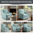 Harris Upholstered Swivel Armchair-271305782