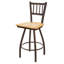 Tabouret de bar rotatif 25 po Nicolai-1988652402-1988652284-1988652280