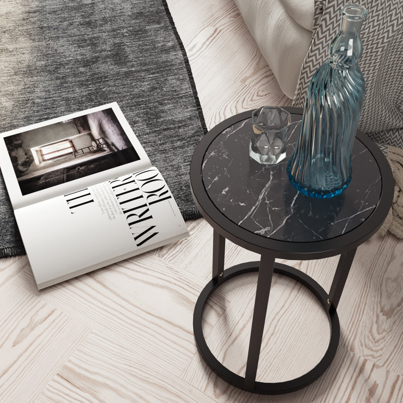 Peavler End Table, Bendire, Black