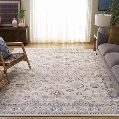 Tapis oriental beige / gris Eeli