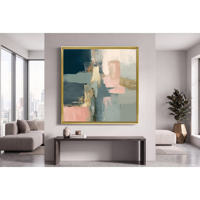 Guilded Ground, 40" H x 40" W