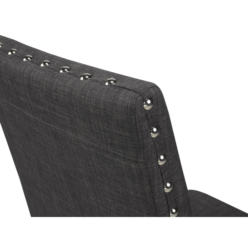 Chaise d'appoint Armetrice, Noir
