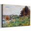 Les berges de la seine au pont d'Argenteuil, 1874, toile tendue avec châssis-2088611318