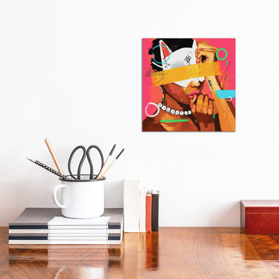 Love Kitten by NUWARHOL™ - Wrapped Canvas Gallery-Wrapped Canvas Giclée