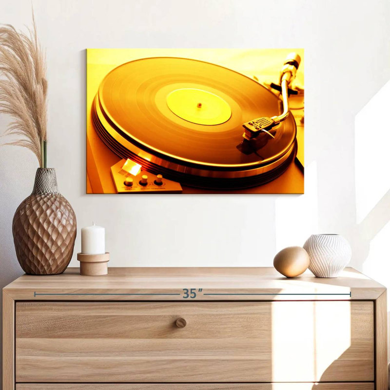 Lecteur de disque vinyle Abarca, H 30 po x l 45 po