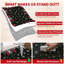 Tapis de Noël flocon de neige et arbre, lavable à la machine, antidérapant, à poils courts-248343141-248343144