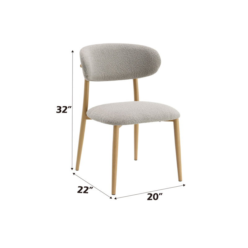 Ensemble de 2 chaises d'appoint Kacey