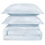 Stripes Dusty Blue King Duvet Set 200TC-1411280735-1411280728