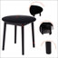 Table ronde en noyer-814354788