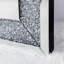 Shyfoy 55x160cm Full Length Mirror Silver Dressing Mirror Glass Flat Mirror Free Standing