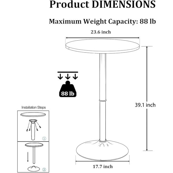 Dimensions du produit