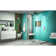 Unidoor Plus 52.5" W x 30.375" D x 72" H Frameless Pivot Rectangle Shower Enclosure with Fixed Panel