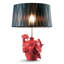 27.17" Red Table Lamp