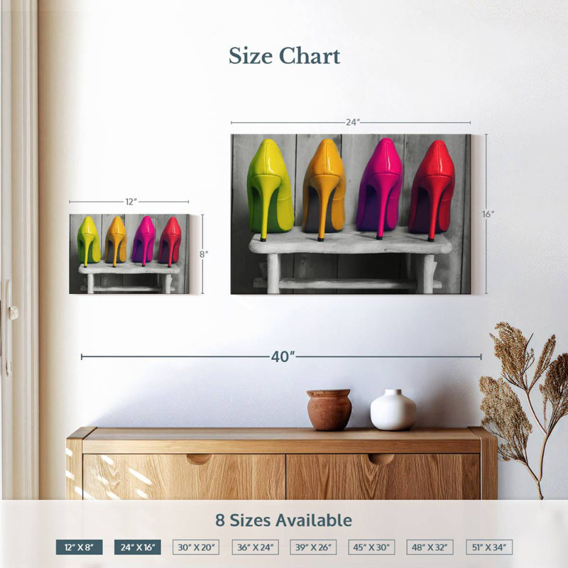 Pop Shilworth Stiletto, H 16 po x l 24 po