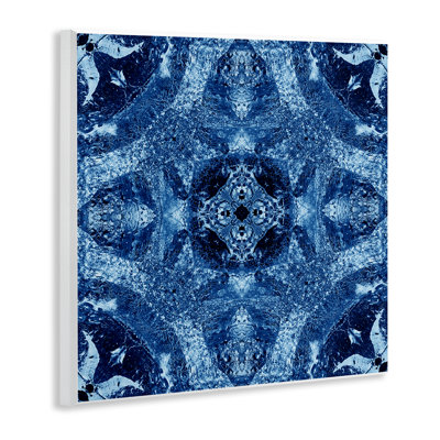 Mosaic Tile Pattern Wall Plaque Art by El Perkin
