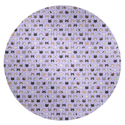 Chenille Animal Print Indoor Rug