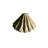 Paper Mache Pendent Light Only Structure Dia 15"