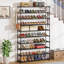 Rangement à 10 tablettes pour chaussures-1040756385