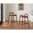 Mid-Century Modern Solid Wood Ariel Counterstool