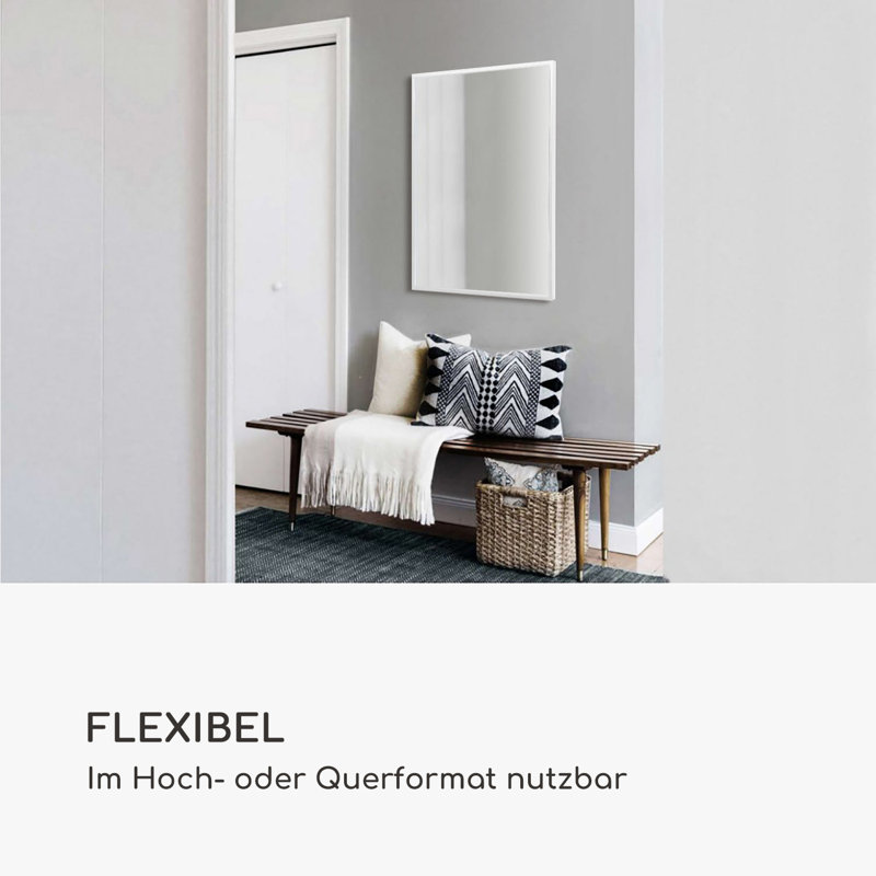 Croxley Metal Rectangle Wall Mirror