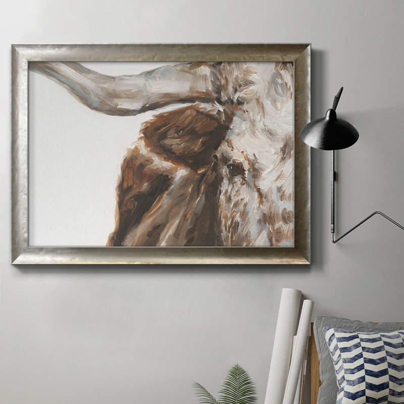 " Steer Clear I ", 16" H x 20" W x 2.5" D