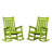 Wolak HDPE Oversized Modern Rocking Adirondack Chair(Set Of 2)-2004580081
