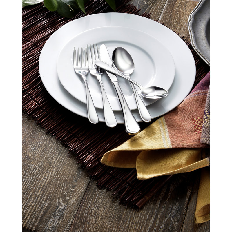 Oneida Flight 45 Piece Everyday Flatware Set, Service For 8