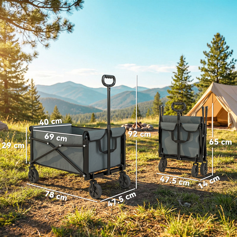 Camping Trailer, Grey