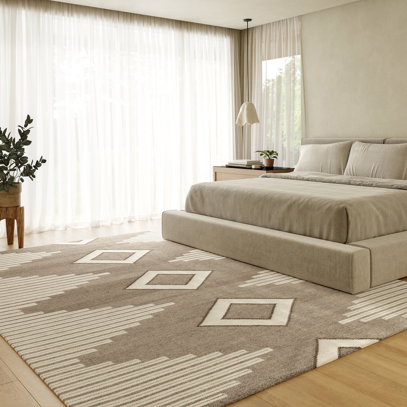 Grove Southwestern Wool Blend Area Rug, Runner 2'8" x 8'