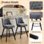 Upholstered Swivel Accent Chair-1910609021
