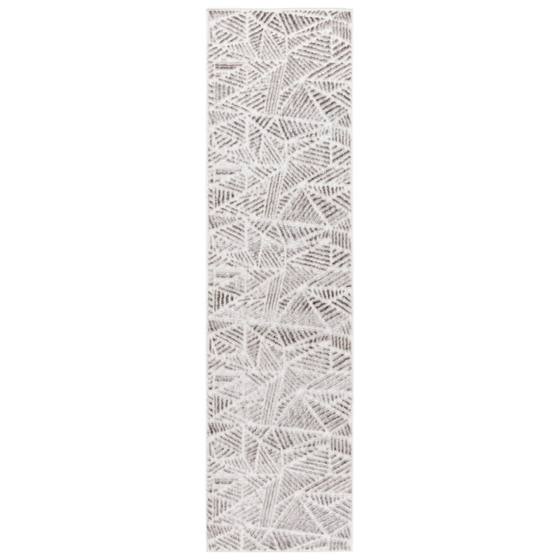 Radoika Performance Geometric Rug, Runner 2' x 8'