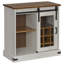 Sideboard HALDEN With Sliding Door 80X40x80 Cm Solid Wood-107738367