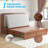 Modern Queen Murphy Cabinet Bed with Storage Drawer and USB Charging Station For Bedroom,Guest Room-1836018661