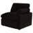 Collins Modular Power Loveseat Chocolate Brown-128822563