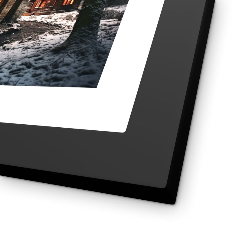 «Proud as a Peacock» - reproduction matte encadrée pour la décoration intérieure
