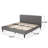 Cholet Tufted Upholstered Low Profile Platform Bed-442087462-442087464
