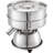 Automatic Sieve Shaker Included 12 Mesh + 80 Mesh Flour Sifter Electric Vibrating Sieve Machine 110V 50W Sifter Shaker Machine 1150 r/min for Rice & Herbal Powder Particles