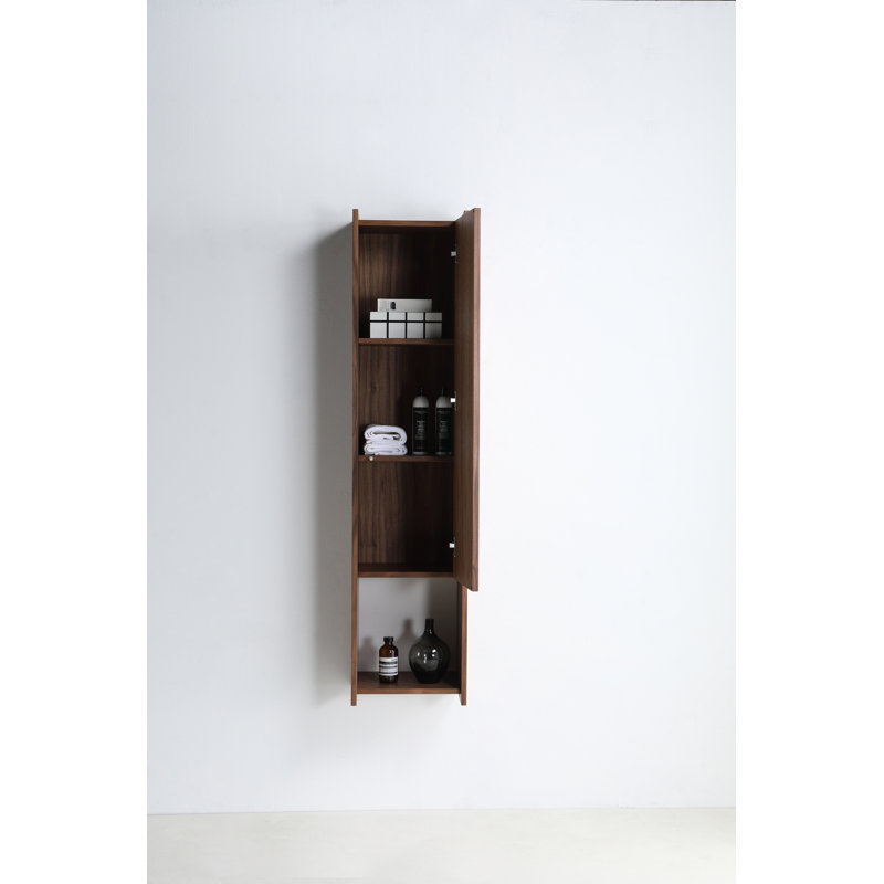 Vivt 13" Wall-Mounted Side Cabinet, Right