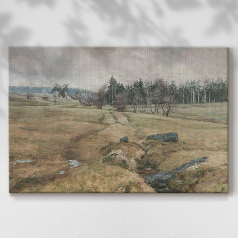 Paysages rétro-Cccxiv-Cavas enveloppés de galerie, 40 x 60