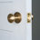 Rosette Grandeur Georgetown avec bouton de porte Fifth Avenue