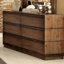Petra 6 tiroirs double commode avec miroir