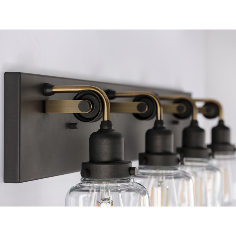 Daimar 4 - Light Dimmable Vanity Light, Graphite