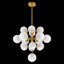 Lustre moderne en verre Scituate-88410987