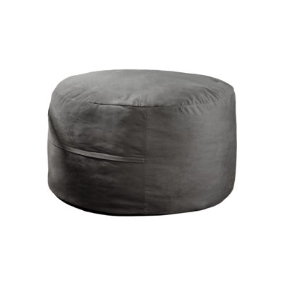 Bean Bag Chair, 4FT Bean Bag With Cover, Giant Bean Bag Chairs With Filler Adult, Bean Bag Sofa Filled With High-Density Sponge For Living Room, Bedr by Trule