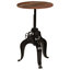 Goodwater Round Solid Wood Top Metal Base Dining Table-233498364-233498363