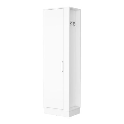 2-Door 6-Shelf Tall Storage Cabinet