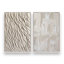 Wave Formations Duo I Set of 2 Canvas Prints in a Gold Frame, 30" x 20"-1742605110-1742605106-1719212491