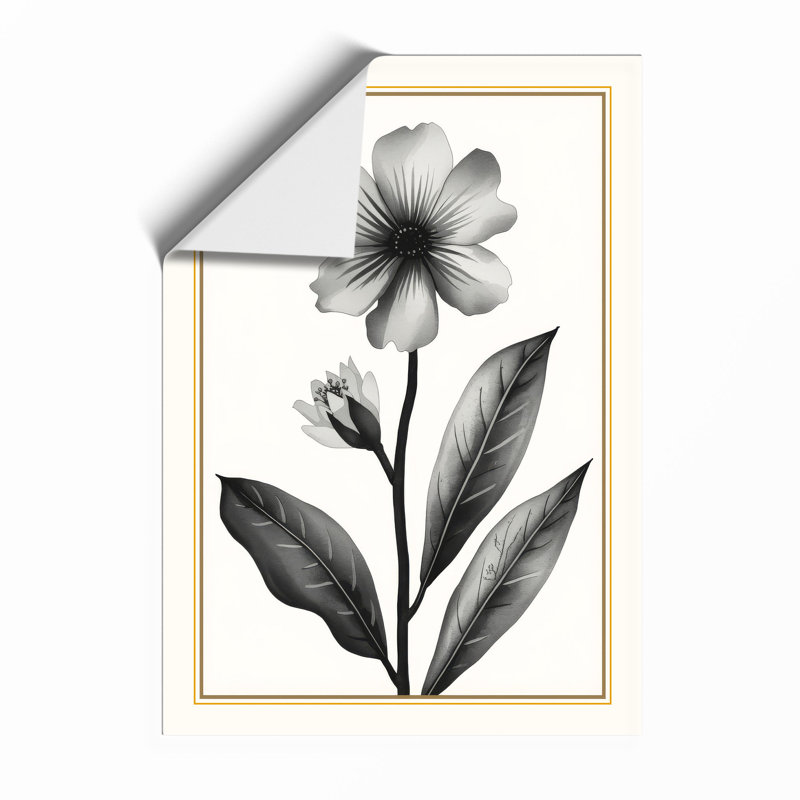 Study Botanical - Framed Print, Unframed, A4 - 29.7 x 21.0 cm